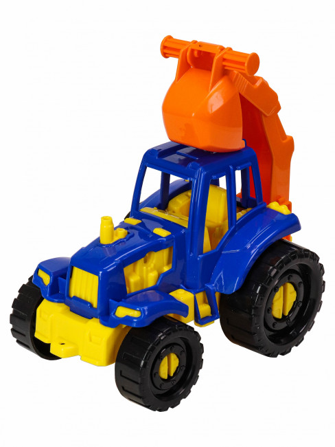 Трактор-экскаватор "Иван", классический, Рыжий Кот/И-2378 Трактор-экскаватор "Иван", классический, Рыжий Кот/И-2378