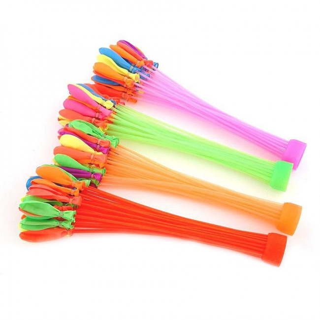 Бомбочки водяные связка, воздушные шары, 37шт, Микрос/ч53709