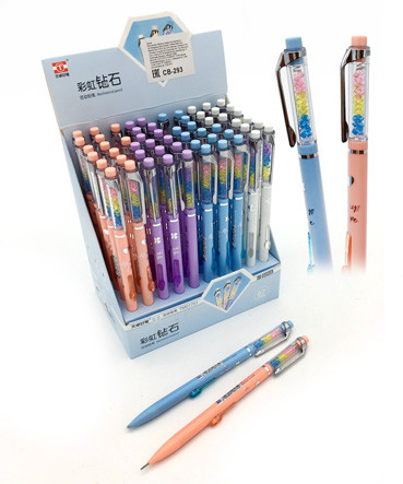 Карандаш механ. 0,7мм, НВ, корпус с кристаллами, цвета в ассортименте, WTZ-10/CB-293 (60/60/1140) Карандаш механ. 0,7мм, НВ, корпус с кристаллами, цвета в ассортименте, WTZ-10/CB-293 (60/60/1140)