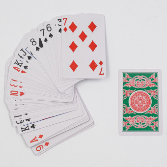 Карты игральные пластик 54шт "LOTUS", MAYLOTT/B.H802.803 (12)