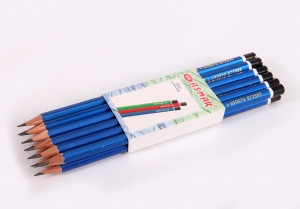 Карандаш Чернографитный HB ШЕСТИГРАННЫЙ БЕЗ ЛАСТИКА ASMAR (12)