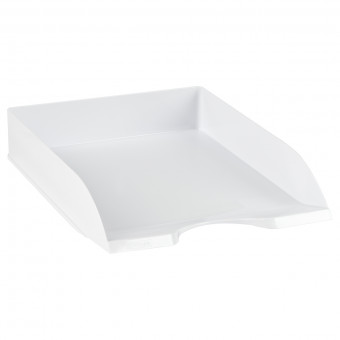 Лоток для бумаг горизонтальный "Дельта", белый, СТАММ (6)