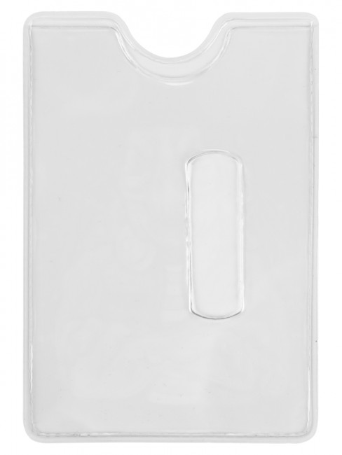 Обложка на пропуск/проездной "Горилла на спорте" ПВХ  ОП-7626