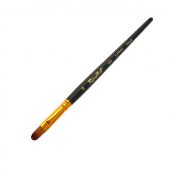 Кисть №10 имитация колонка, ручка короткая, Roubloff/ЖS3-10,05Ж