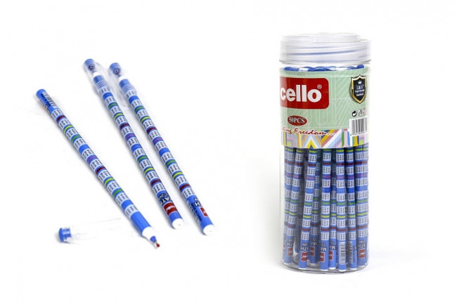 Ручка шариковая 0,7мм синяя "Таблица умножения", Cello/CL-269 (50) Ручка шариковая 0,7мм синяя "Таблица умножения", Cello/CL-269 (50)