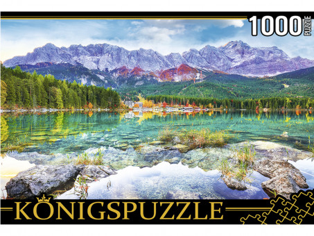 Пазлы 1000 элементов "Германия. Озеро Айбзее", Konigspuzzle/ГИK1000-0639