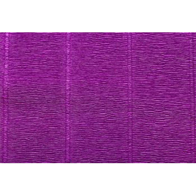 Гофрированная бумага 50см х 2.5м, 180 г/м2, 593 фиолетовый, Blumentag Гофрированная бумага 50см х 2.5м, 180 г/м2, 593 фиолетовый, Blumentag