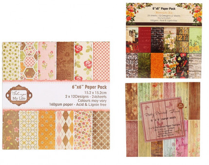 Бумага для скрапбукинга  VOYAGE, размер 15,2 х 15,2 см, 12 листов по 2 дизайна, плотность бумаги 160г/м2, ассорти дизайнов, ОПП-упаковка, Mazari Бумага для скрапбукинга  VOYAGE, размер 15,2 х 15,2 см, 12 листов по 2 дизайна, плотность бумаги 160г/м2, ассорти дизайнов, ОПП-упаковка, Mazari