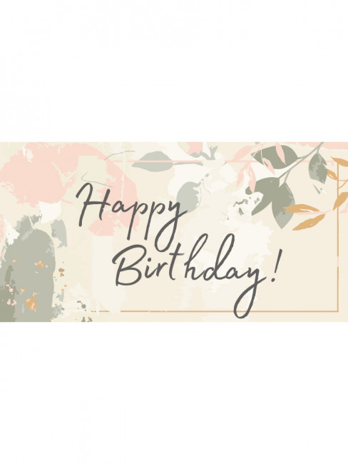 Конверт для денег "Happy Birthday!", OPTIMA MILAND/1-04-0434 (10)