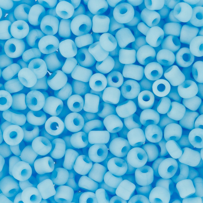 Бисер "Zlatka" GR 11/0 (0041М-0050М) 10 г №0043M голубой