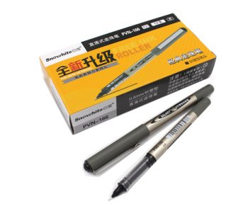 Ручка роллер  BX-8 "Galaxy" (черн) 0.5мм, корпус металлик, в к/кор PVR-166 (12/72/1728)