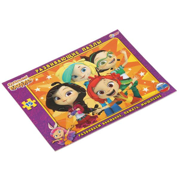 Развивающие пазлы в рамке «Сказочный патруль». Умка