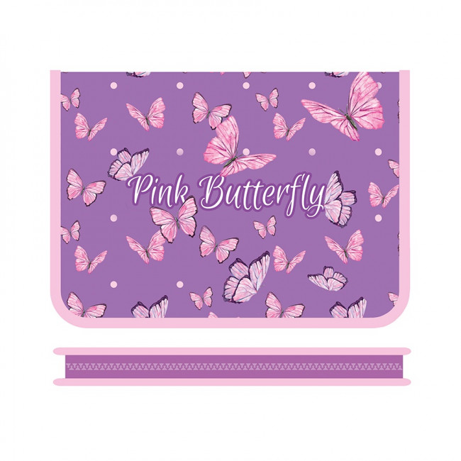Папка для тетрадей А5 "Бабочки на розовом 2023" , Пчёлка/ПМ-А5-04 БАБОЧКИ