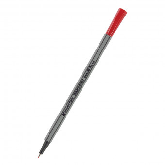 Ручка капиллярная 0.4мм красный "Basic. Fineliner", BV/36-0009 (24)