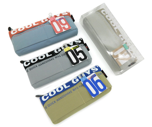 Пенал   CP-40 "Cool guys" косметичка, текстиль, 2 наружных кармана, цвета ассорти, в упаковке ПВХ (1/12/288)