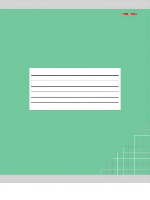 Тетрадь 24 клетка "Классика без слов" скрепка, Проф-Пресс/24-7961 (20/160)