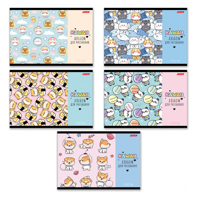 Альбом для рисования А4 8л скоба "От улыбки" "Светоч" (20/60) Альбом для рисования А4 8л скоба "От улыбки" "Светоч" (20/60)