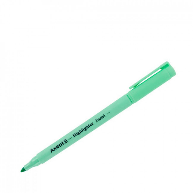 Маркер 2-4мм клиноп. мятный Pastel, 2533-A Highlighter AXENT/2533-18-A (12)