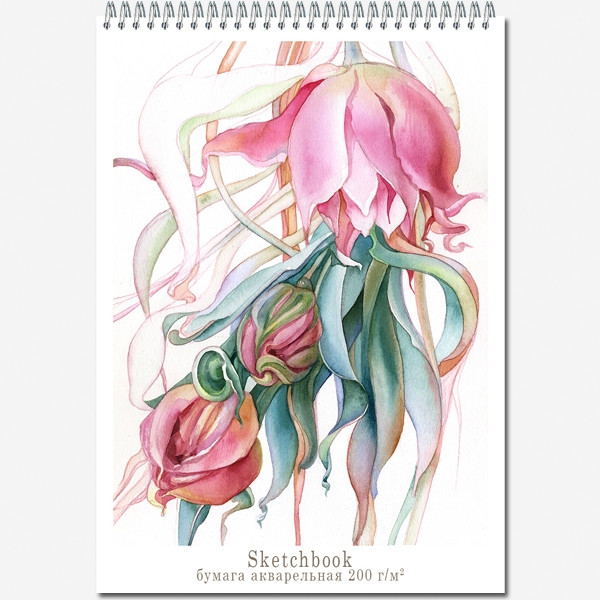 Блокнот-скетчбук А4 20л для акварели, на гребне, Полином/2718/1175247 (10) Блокнот-скетчбук А4 20л для акварели, на гребне, Полином/2718/1175247 (10)