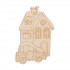 Заготовка 6,0 х 9,0см для декорирования "Домик с машинкой", Mr. Carving/ВД-1263 №02 Заготовка 6,0 х 9,0см для декорирования "Домик с машинкой", Mr. Carving/ВД-1263 №02