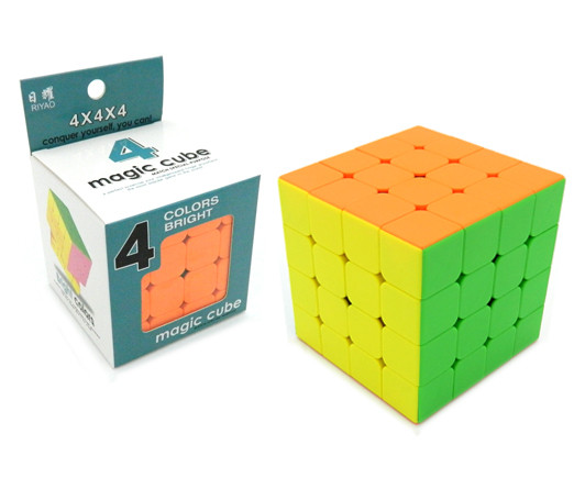Кубик-Головоломка  CQ-34 4*4, грань 6см, покрытие софт-тач, в к/кор №B266 (1/288)