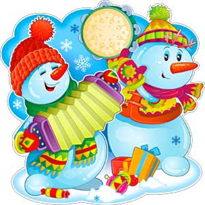 Плакат "Снеговики" р33-86 (10)