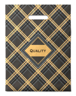 Пакет 30х40 ПВД "Грани" с вырубной ручкой (50/1000)