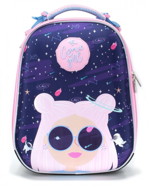 Рюкзак Schoolformat ERGONOMIC 2А4 COSMIC GIRL 17,5 л фиол. 38х28х16 см жестк. каркас 2 секц. молния д/девочек Рюкзак Schoolformat ERGONOMIC 2А4 COSMIC GIRL 17,5 л фиол. 38х28х16 см жестк. каркас 2 секц. молния д/девочек