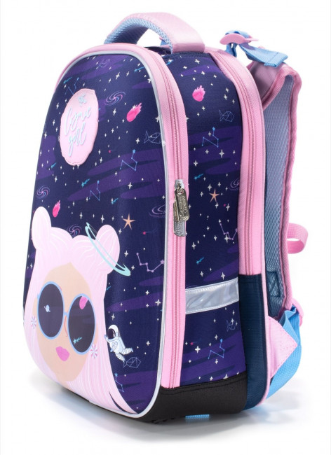 Рюкзак Schoolformat ERGONOMIC 2А4 COSMIC GIRL 17,5 л фиол. 38х28х16 см жестк. каркас 2 секц. молния д/девочек Рюкзак Schoolformat ERGONOMIC 2А4 COSMIC GIRL 17,5 л фиол. 38х28х16 см жестк. каркас 2 секц. молния д/девочек