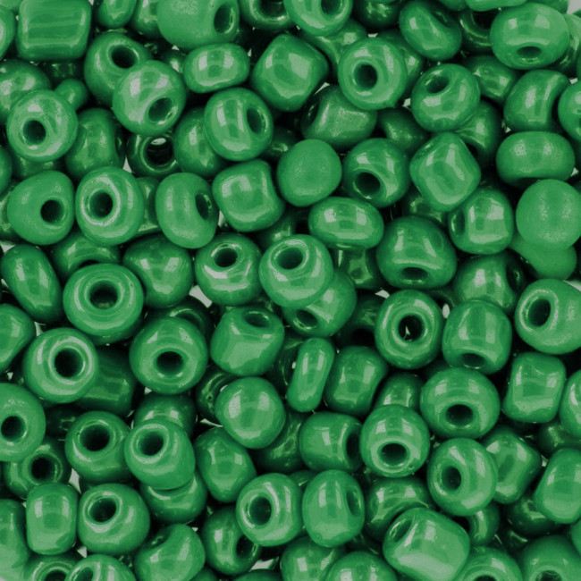 Бисер 10 г, зеленый, Zlatka/GR №0127