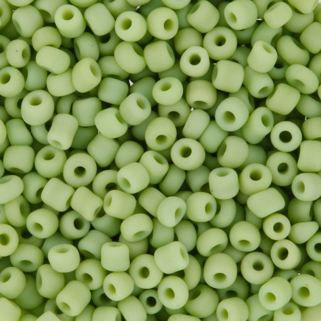 Бисер "Zlatka" GR 11/0 (0041М-0050М) 10 г №0044M салатовый Бисер "Zlatka" GR 11/0 (0041М-0050М) 10 г №0044M салатовый