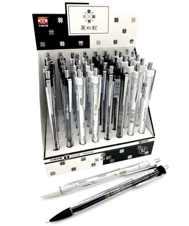 Карандаш механ."Соцветие" 0,7мм, HB, квадратный корпус, с ластиком, WTZ-19 TM02090 (40/40/960)