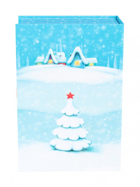 Коробка-книга "Белый мишка" (150х250х70) КН-1660