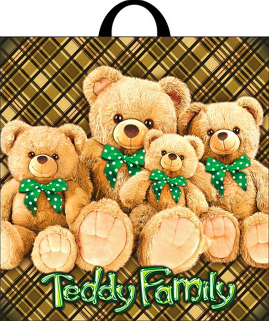 Пакет ПВД петлевой (44*44) 70 мкм "Плюшевая семейка" (25) Пакет ПВД петлевой (44*44) 70 мкм "Плюшевая семейка" (25)