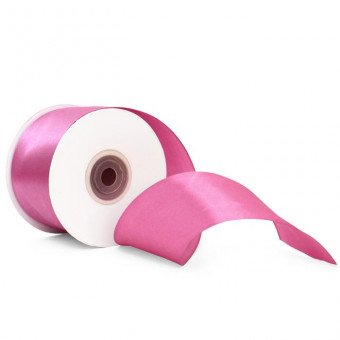 Лента 5,0см 22,85м атласная, розово-фиолетовая, Микрос/ч30951 (4)