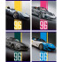 Тетрадь общая А5 скоба 96л. клетка "Auto sport line" (ассорти)
