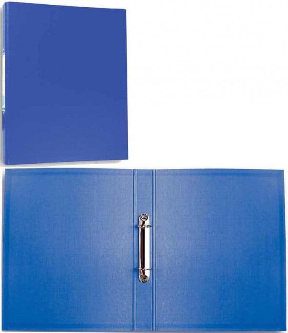 Папка на кольцах "deVENTE" A4 2 кольца диаметром 35 мм PP синяя