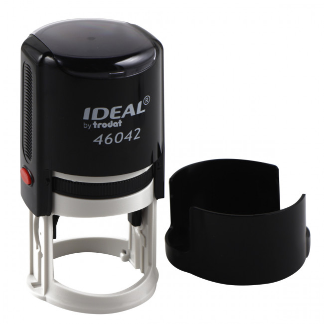 Оснастка d-42мм для печатей, синий, корпус черный, 125308, IDEAL Trodat/46042