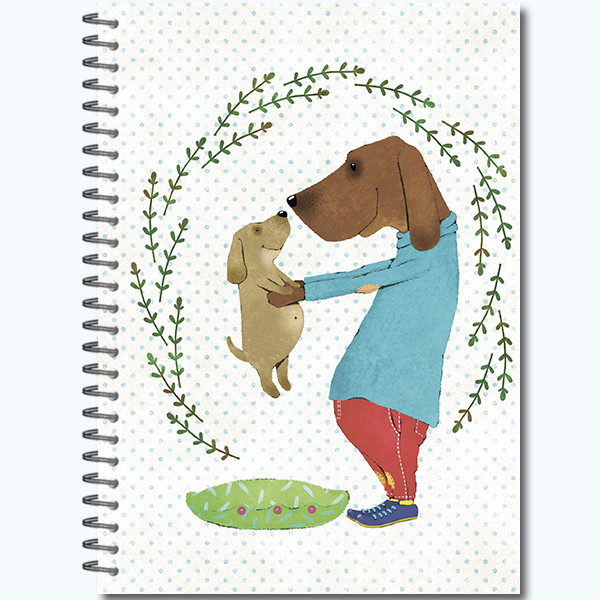 Блокнот-скетчбук А5 60л "Портреты Звериков" гребень, Полином/2941 (10)