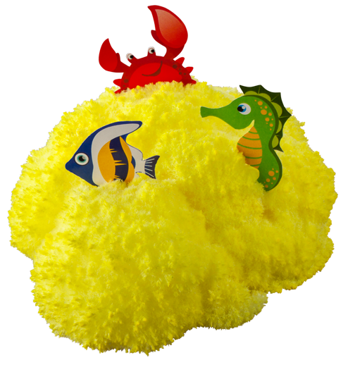 Выращивание кристаллов.Кораллы "Желтый коралл", LORI/Крк-003