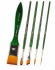 Набор кистей CREATIVE синтетика 5 шт. АССОРТИ с флейцем set17-5pc Набор кистей CREATIVE синтетика 5 шт. АССОРТИ с флейцем set17-5pc