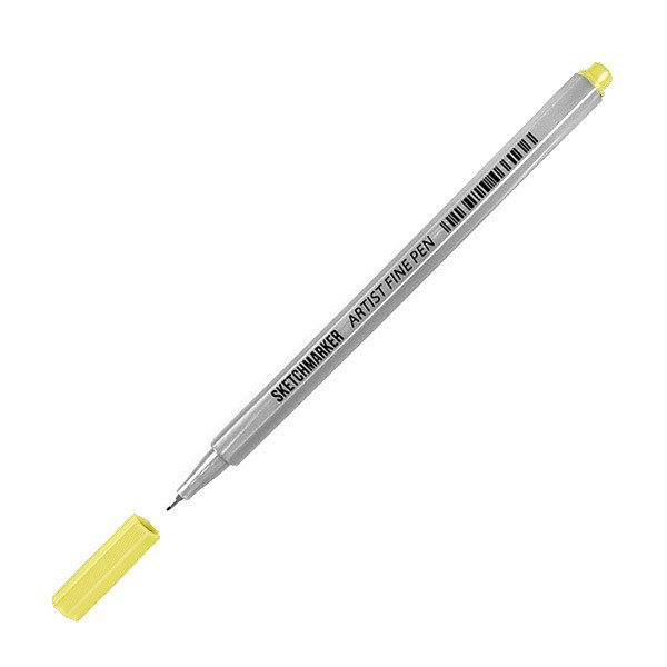 Ручка капиллярная SKETCHMARKER Artist fine pen цв. Лимонный