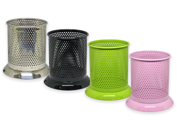 СТАКАН КАНЦЕЛЯРСКИЙ КРУГЛЫЙ ПЕРФОРИРОВАННЫЙ (СЕРЕБРО, ЧЕРНЫЙ, РОЗОВЫЙ, ЗЕЛЕНЫЙ) "ASMAR" СТАКАН КАНЦЕЛЯРСКИЙ КРУГЛЫЙ ПЕРФОРИРОВАННЫЙ (СЕРЕБРО, ЧЕРНЫЙ, РОЗОВЫЙ, ЗЕЛЕНЫЙ) "ASMAR"