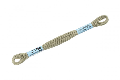 Нитки для вышивания "Gamma"    мулине  ( 3071-3172 )  100% хлопок     8 м №3166 гр.серый Нитки для вышивания "Gamma"    мулине  ( 3071-3172 )  100% хлопок     8 м №3166 гр.серый