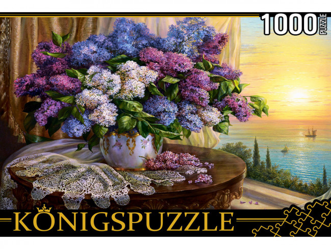 Пазлы 1000 элементов "Дандорф. Букет", Konigspuzzle/РУКK1000-3818