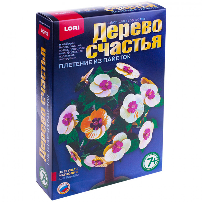 Набор для рукоделия - Дерево счастья Lori "Цветущая магнолия"
