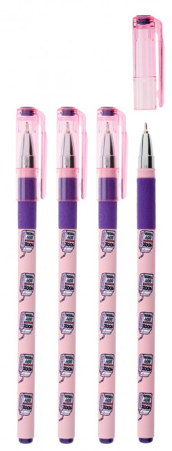 Ручка маслян. 0,50мм BOY’S TEARS серия Slim Soft Grip синий, LOREX/LXOPSSG-BT1 (24)