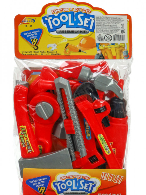 Набор инструментов "Мастер", 11 предметов, Рыжий Кот/2095643