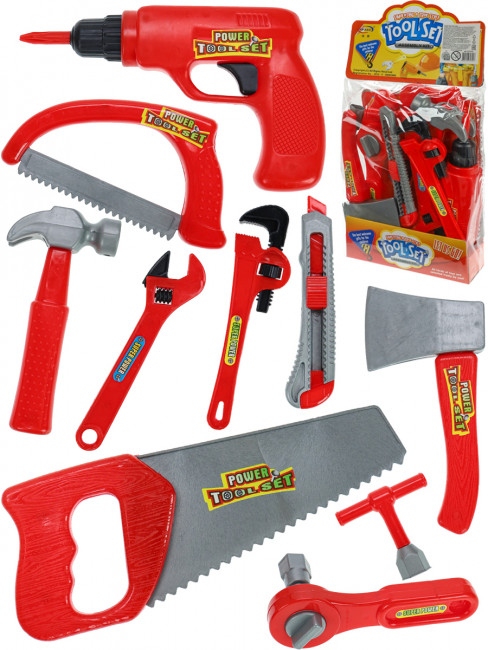 Набор инструментов "Мастер", 11 предметов, Рыжий Кот/2095643