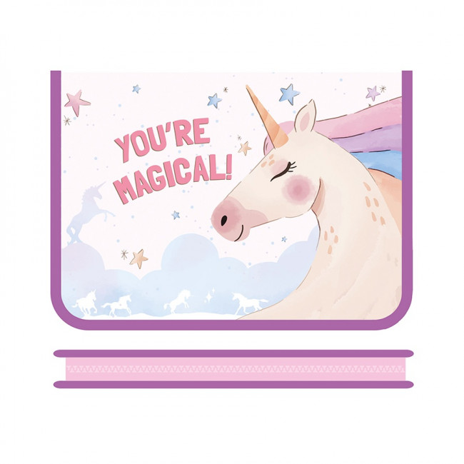 Папка для тетрадей А5 "Милый единорог 2023" , Пчёлка/ПМ-А5-04 ЕДИНОРОГ